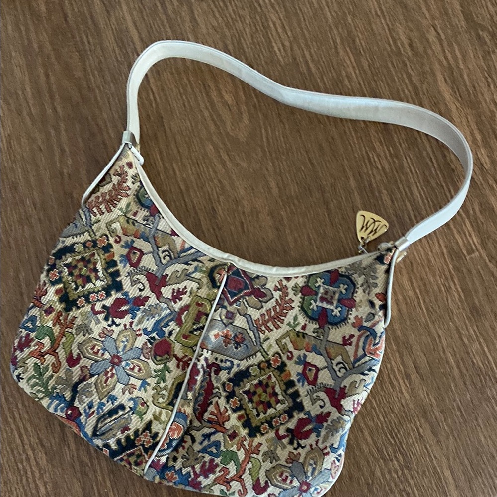 Morris Moskowitz Vintage 60’s Tapestry Hobo Shoulder Bag